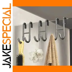 Stainless Steel Over-Glass Shower Hook