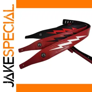 Lightning Pattern Guitar Strap for Style