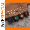 Vibrant Car Tire Keychain Model K6312