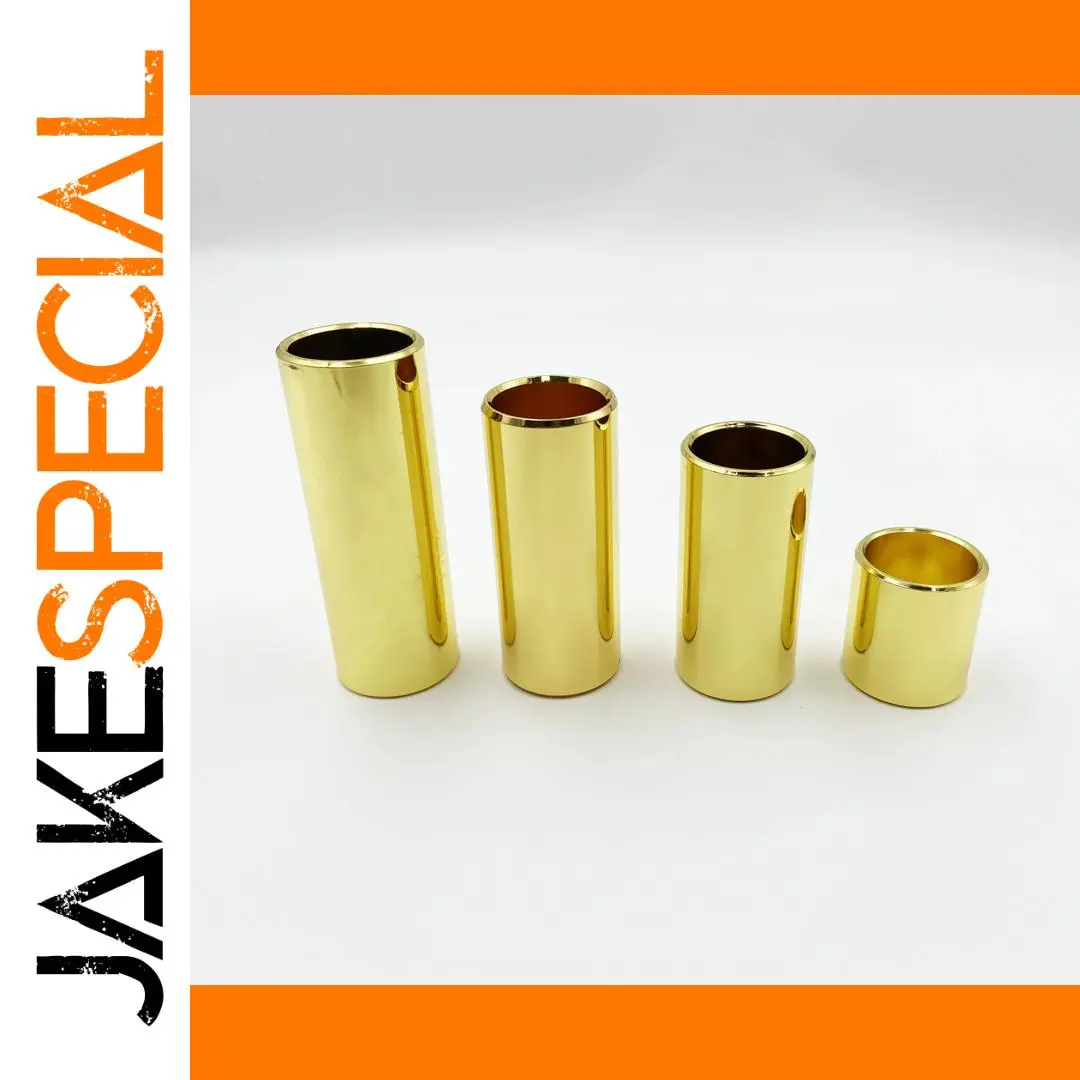 Gold-Plated Guitar Slide Rod 2.5cm Diameter 1 Gold-Plated Guitar Slide Rod 2.5cm Diameter
