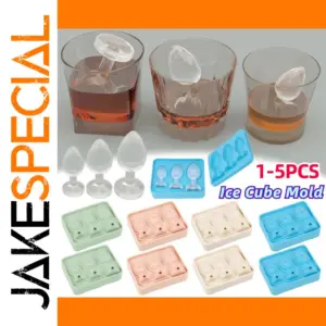 Silicone Fun Ice Cube Mold in Vibrant Colors