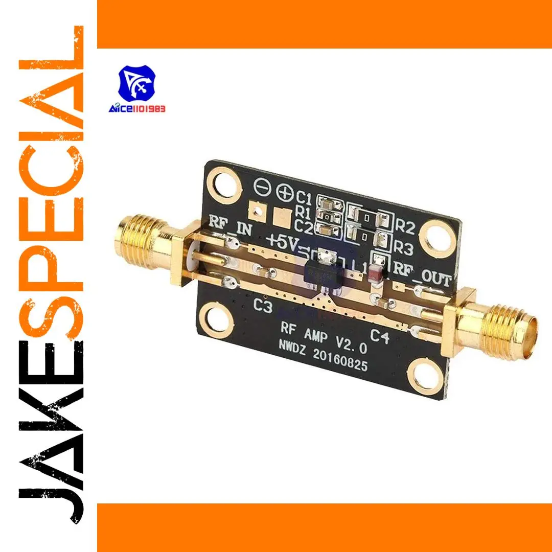 Broadband RF Amplifier Module 0.05-4GHz 19dB 1 Broadband RF Amplifier Module 0.05-4GHz 19dB