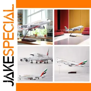 1/160 Emirates Airbus A380 Model with LED Option