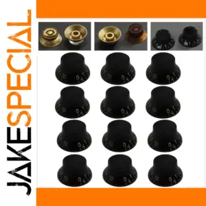 LP & SG Guitar Control Knob Set - 12 Pieces