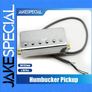 Silver Humbucker Pickup for Electric Guitars
