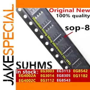 High-Quality SUHMS SOP-8 Drive ICs (Set of 10)