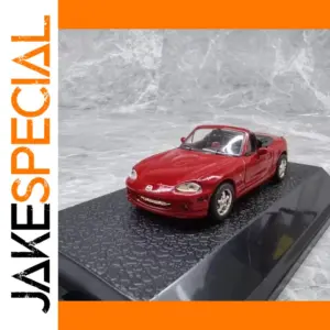 Red Mazda MX5 1/43 Scale Diecast Model