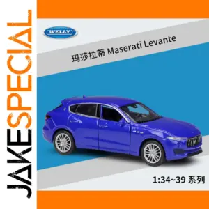 Blue Maserati Levante Diecast Model 1:36 Scale