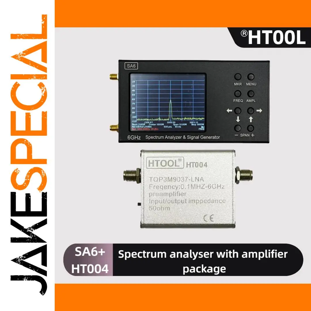 SA6 HT004 Portable RF Spectrum Analyzer 1 SA6 HT004 Portable RF Spectrum Analyzer