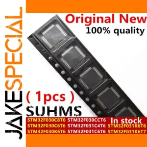 STM32F0 Series Microcontroller ICs in QFP Packages