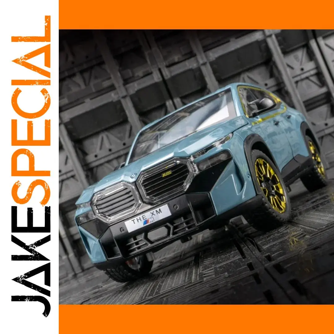 Blue 1:24 Scale Diecast SUV Model 1 Blue 1:24 Scale Diecast SUV Model