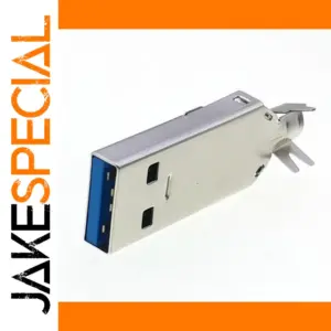 USB 3.0 Type A Male Connector Set (10 Pieces)