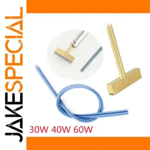 Precision Soldering Iron with Copper Tip and Variable Power
