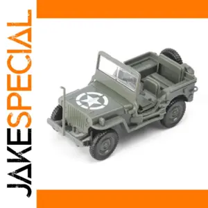 WWII US Allied Willis Jeep Model 1/48 Scale