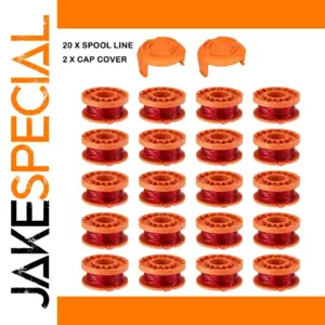 Vibrant Orange Worx Trimmer Spool Set