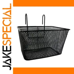 Black Steel Bicycle Basket for Various Bikes