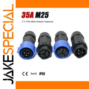 Waterproof M25 Connector by DIVEDEER