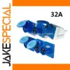32A Waterproof Industrial Power Socket Set