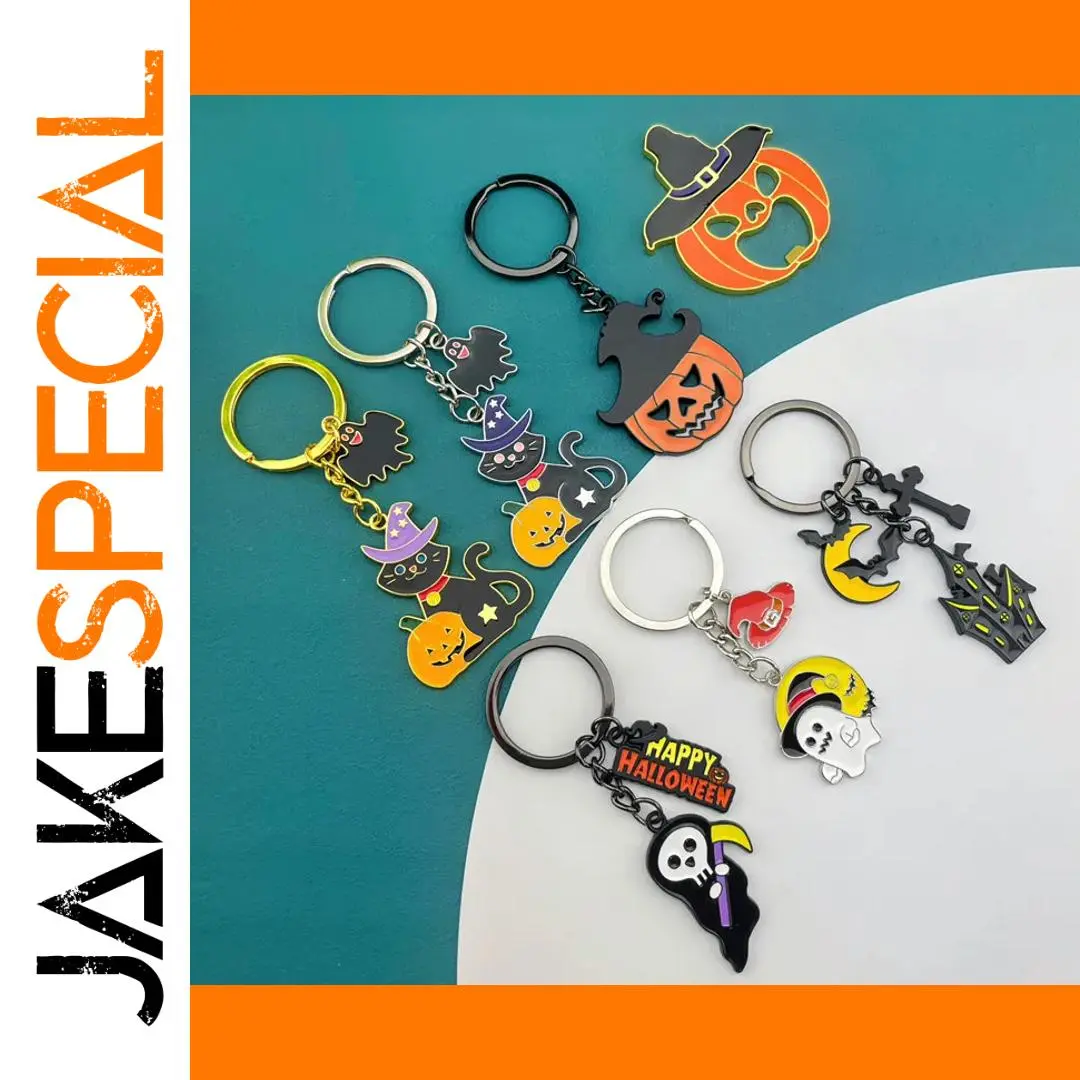 Halloween-themed Keychain Collection for Spooky Fun 1 Halloween-themed Keychain Collection for Spooky Fun