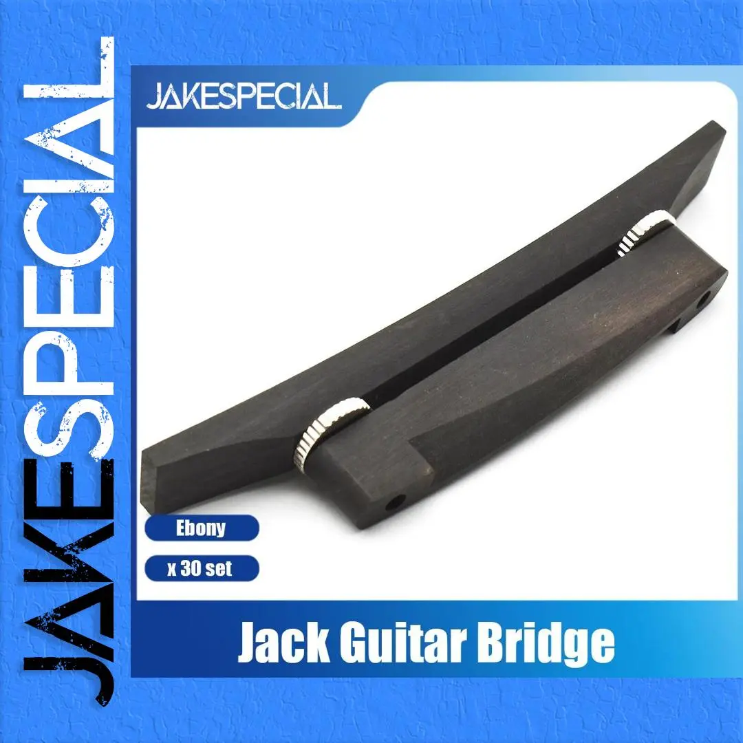 Premium Adjustable Jazz Guitar Bridges Set 1 Premium Adjustable Jazz Guitar Bridges Set