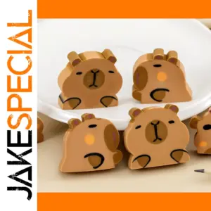 Animal-Shaped Erasers Set for Desk and Gift