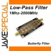 Butterfly RF Low-Pass Filter for 1MHz-2GHz