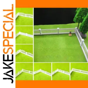 Miniature Yard Railing Garden Fence Set 1:100/200