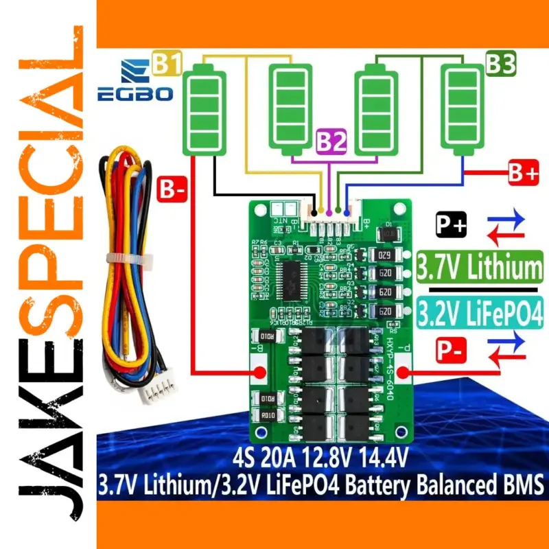 Enhance Your Power Systems with the 4S Lithium Battery Management System 1 1732e5117b224dcead8c536c product image