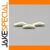 Set of 100 Mini White Cars 1:500 Scale