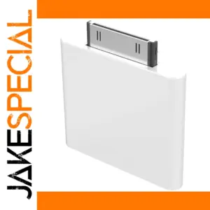 White 30-Pin Bluetooth Transmitter for iPod