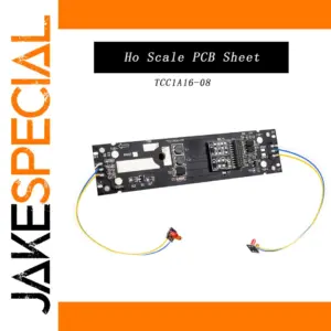 HO Scale Model Train Scene PCB with Lights and Sound