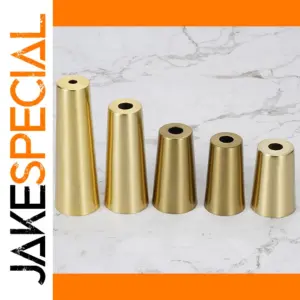 Brushed Brass Furniture Foot Cover