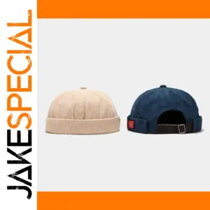 Unisex Corduroy Beanie for All Seasons