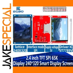 2.4-Inch TFT SPI Display with Touch