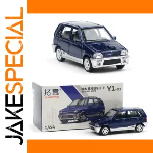 Blue Suzuki Alto 1:64 Scale Diecast Model