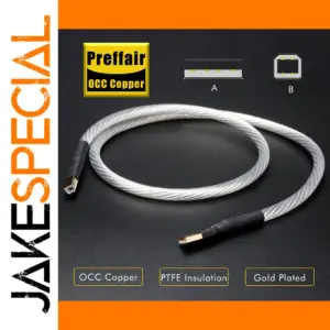 Premium OCC Silver USB 2.0 Cable 2.5m