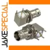Set of 3 BNC Female Right Angle Connectors for PCB