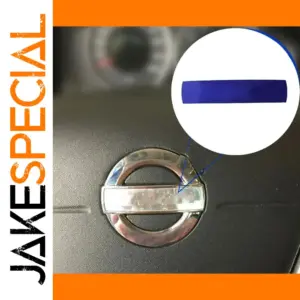 Blue 3D Car Badge Sticker for Interior