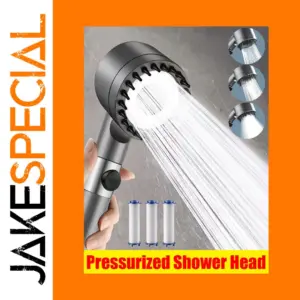 High-Pressure Handheld Shower Head with Filtration