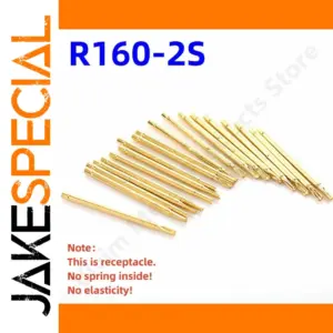 Gold Test Probe Receptacle for ICT/FCT (Model R160-2S)