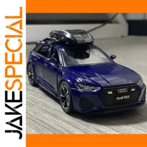 1:32 Diecast RS6 Avant Wagon Model Blue