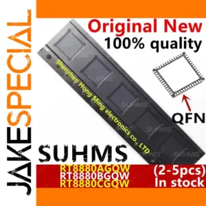 RT8880 Series Drive ICs in QFN-52 Pack