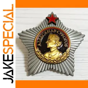 Order of Suvorov Vintage Military Badge for Display