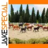 HO Scale Model Horse Set – 40 or 80 Pieces