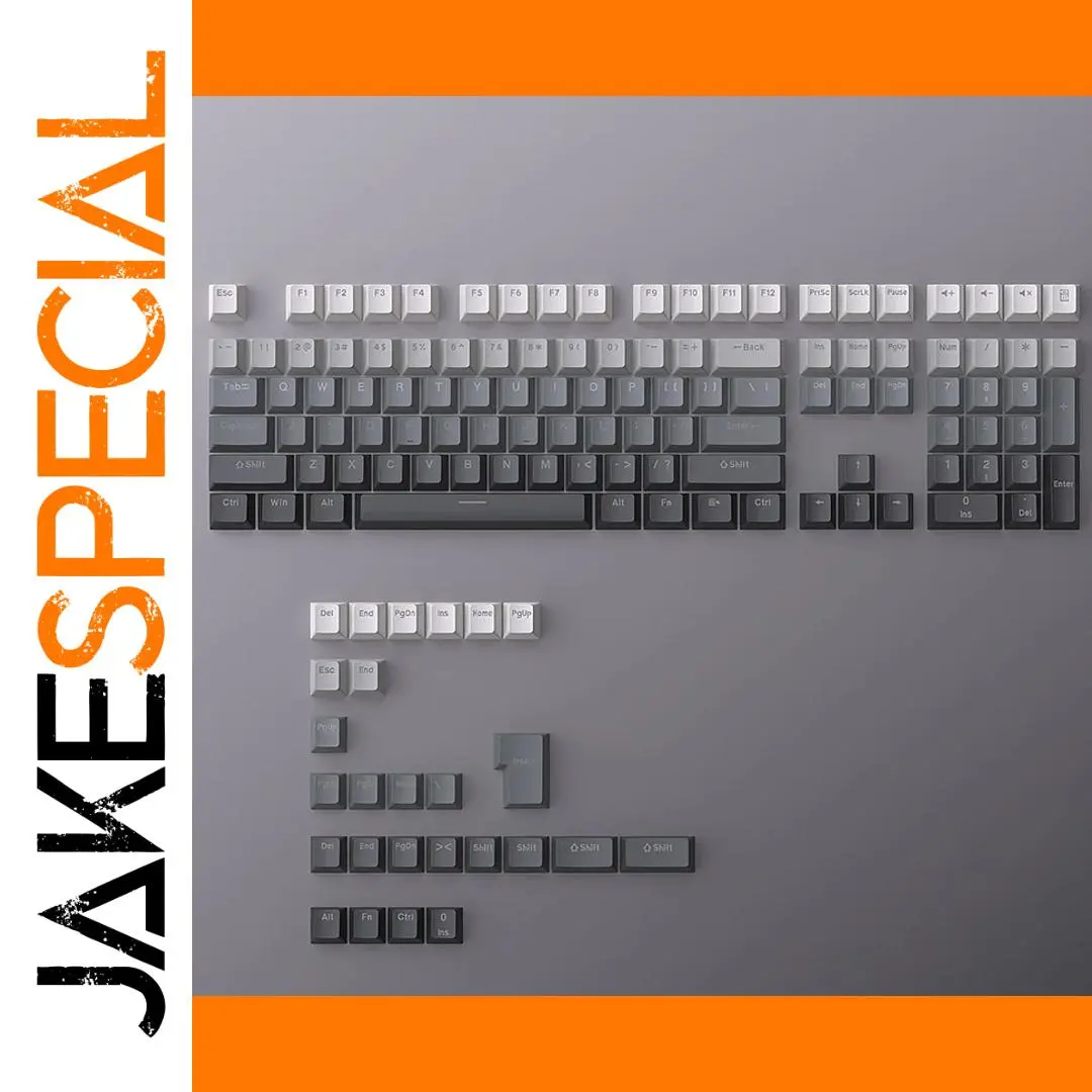 Double Shot Gradient Shine Through Keycap Set 1 Double Shot Gradient Shine Through Keycap Set