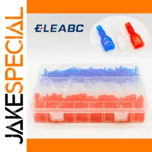 600pcs 3-Color Spade Connector Caps Set