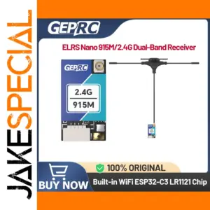 GEPRC ELRS Nano Dual-Band Receiver 915M 2.4G