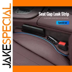 Universal Car Seat Gap Filler in Black