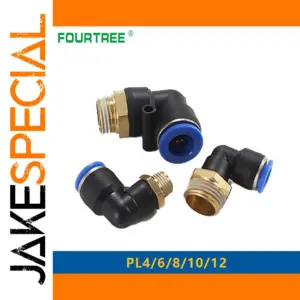 10-Piece PL Pneumatic Connector Set