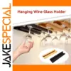 Stylish Aluminum Wine Glass Holder for Home